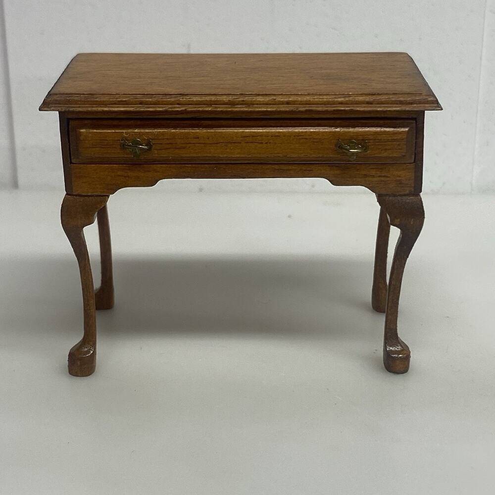 Vintage Dollhouse Side Table House of Miniatures Collector Series Xacto